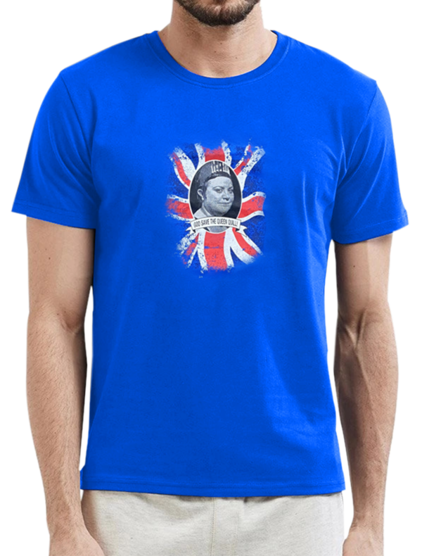 "God Save the Queen Quill" Carla Gericke T-Shirt