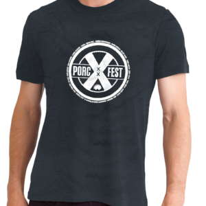 Dark Gray PorcFest X Shirt