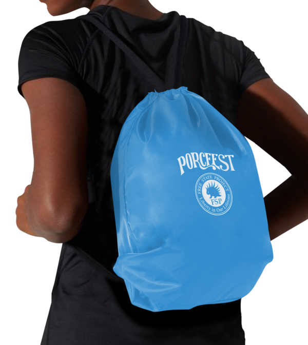 Porcfest Drawstring Bag