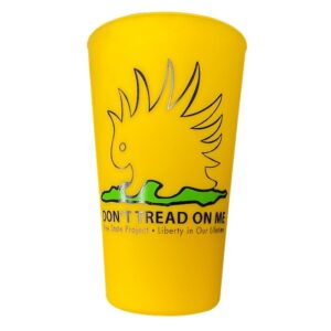 Porcupine Gadsden Flag 16 Oz Unbreakable Silicup