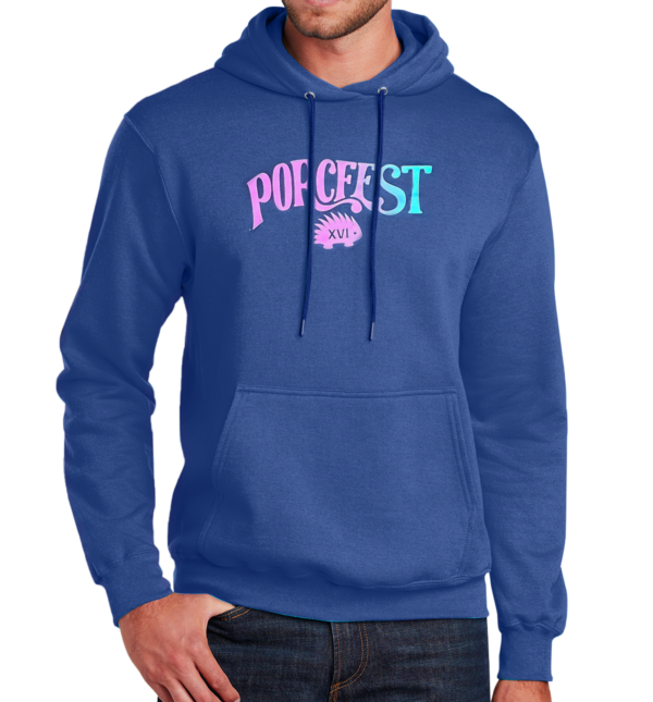 Navy Blue PorcFest hoodie