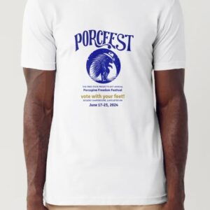 PorcFest 2024 Vote With Your Feet T-Shirt